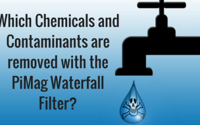 Chemicals and Contaminants removed with PiMag Waterfall Filter