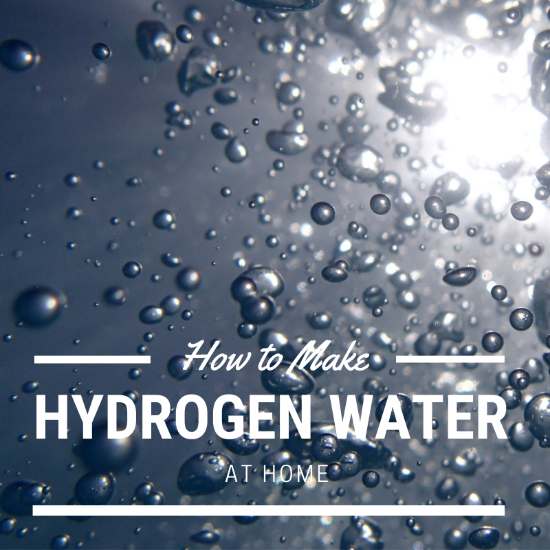 how to make hydrogen water at home